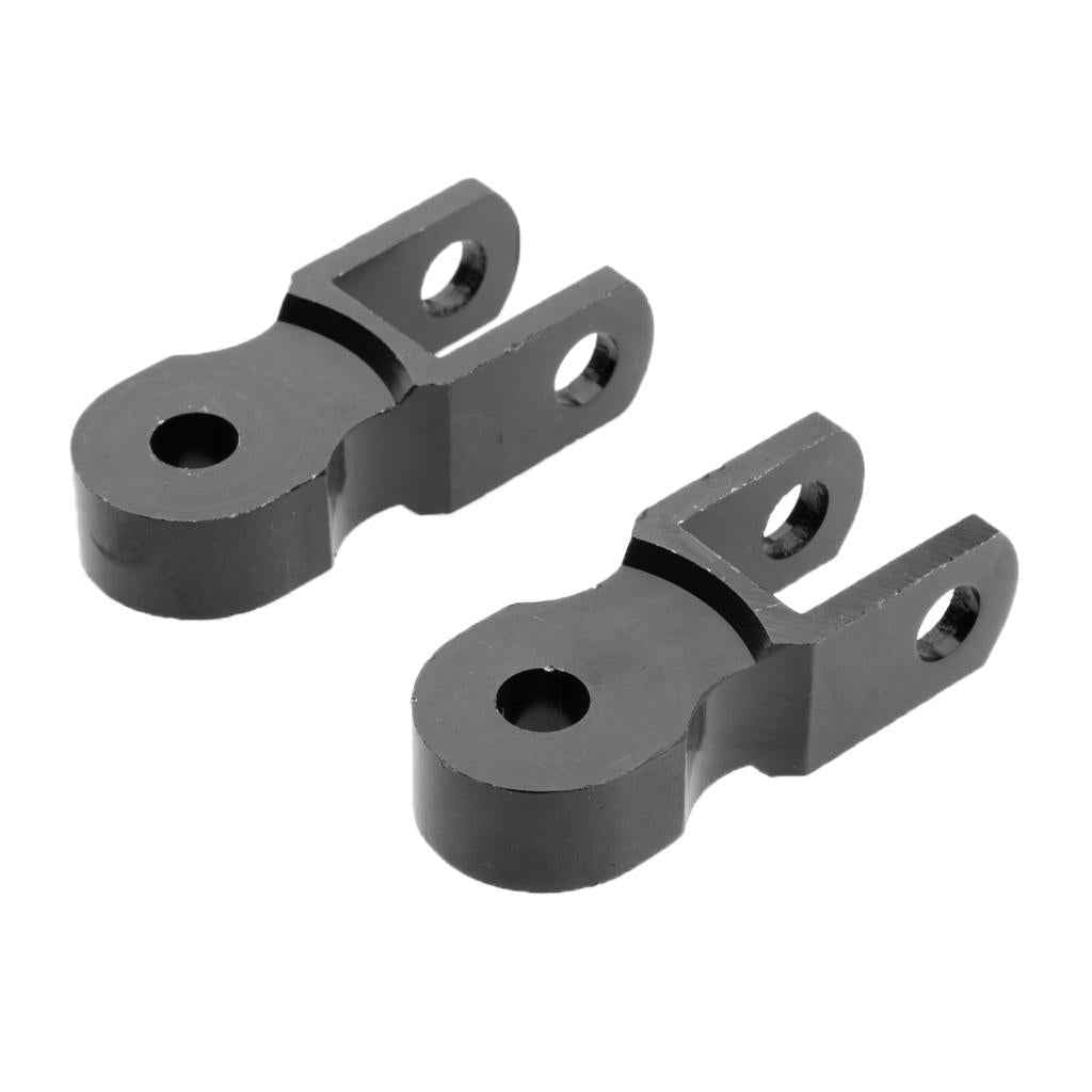 Height Extension Shock Absorber Motorcycle Jack Up Riser Suspension Black