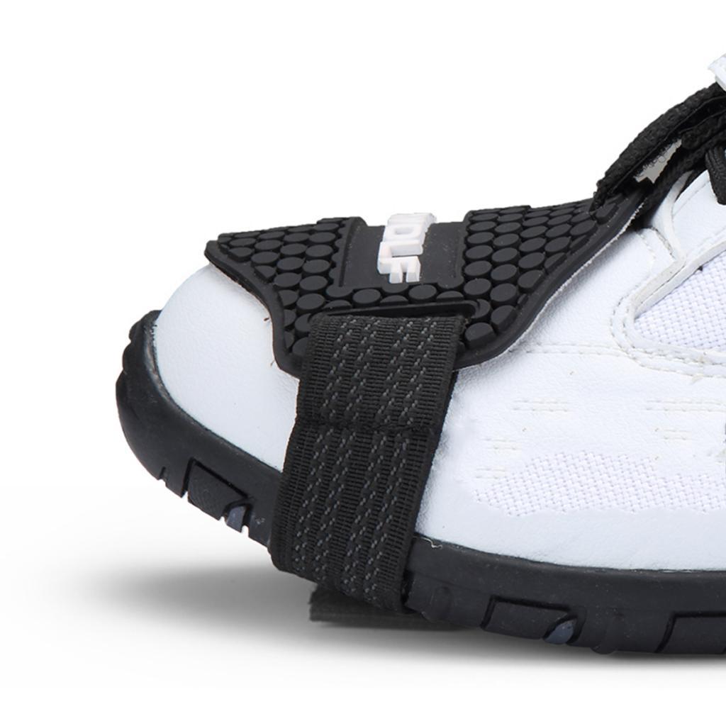Motorcycle Gear Shifter Shoe Boots Protector Rubber Cover Black