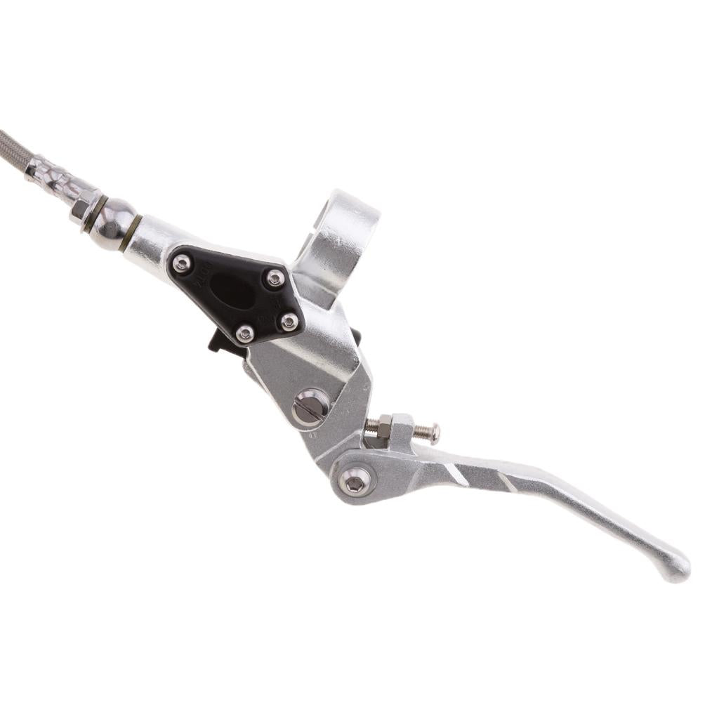 7/8" Hydraulic Brake Clutch Lever Master Cylinder for Pit Dirt Bike Silver