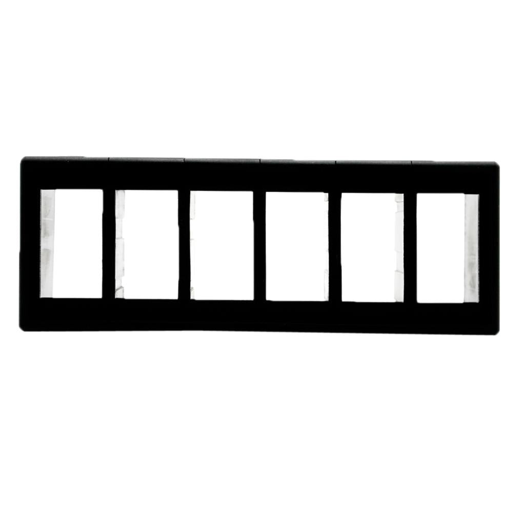 6 Gang Boat Rocker Switch Clip Panel Patrol Holder Housing For ARB Carling
