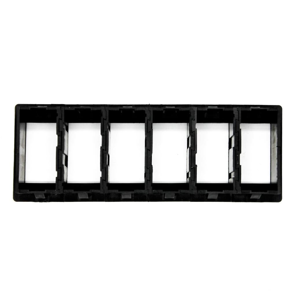 6 Gang Boat Rocker Switch Clip Panel Patrol Holder Housing For ARB Carling