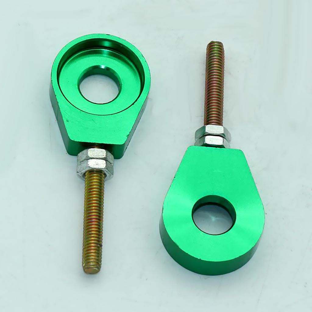 12mm Chain Adjuster Tensioner for Pit Dirt Bike CRF50 Thumpstar ATV Green