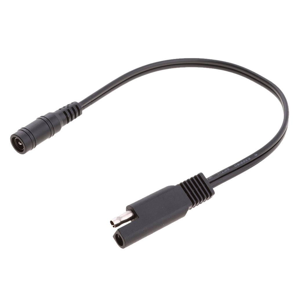 10in SAE Connection to DC Coax Female Jack Motorcycle Heat Clothing