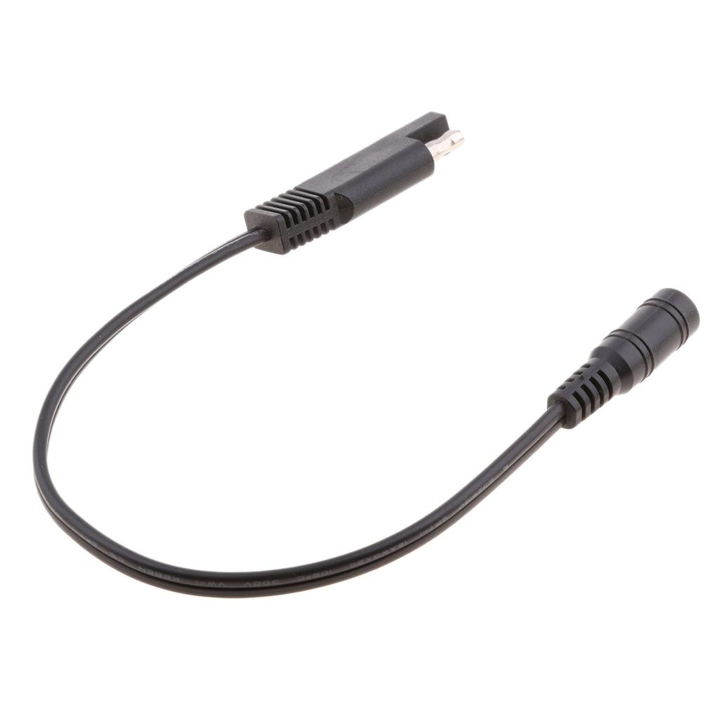 10in SAE Connection to DC Coax Female Jack Motorcycle Heat Clothing