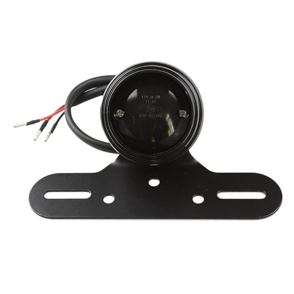 12V Round Motorcycle Brake Tail Light for Bobber Chopper Cafe Racer ATV