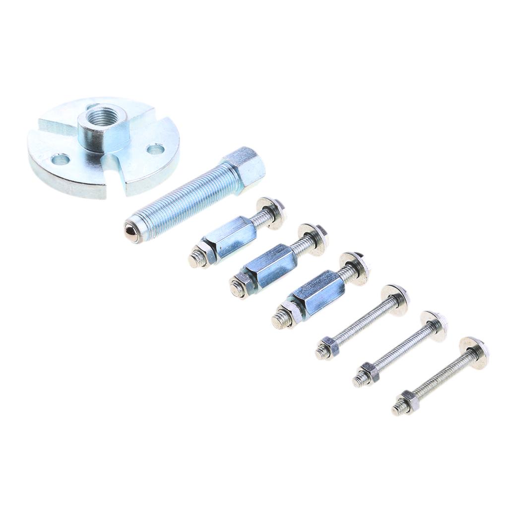 Universal Flywheel Puller Snowmobile Tool Set for Ski Doo - Silver