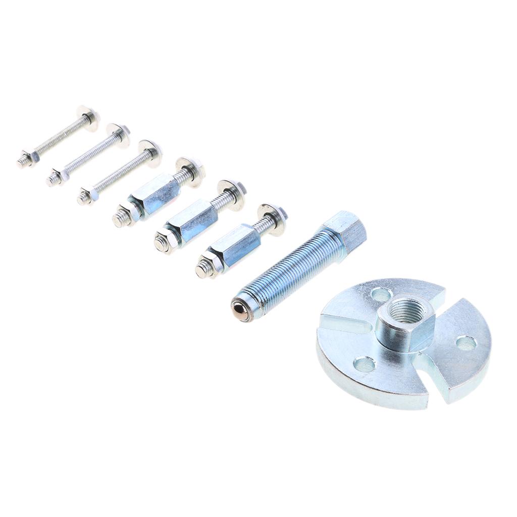 Universal Flywheel Puller Snowmobile Tool Set for Ski Doo - Silver