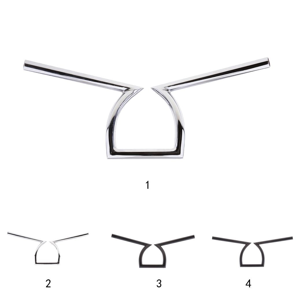 Z-Bars Style Motorcycle Handle Bars For Harley Dyna Sportster 25mm Chrome