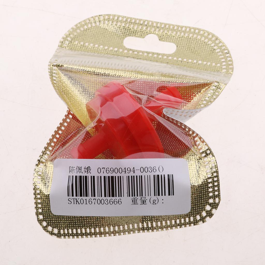 3x6mm 1/4 Petrol Inline Fuel Filter Universal for Motorcycle Car Red"
