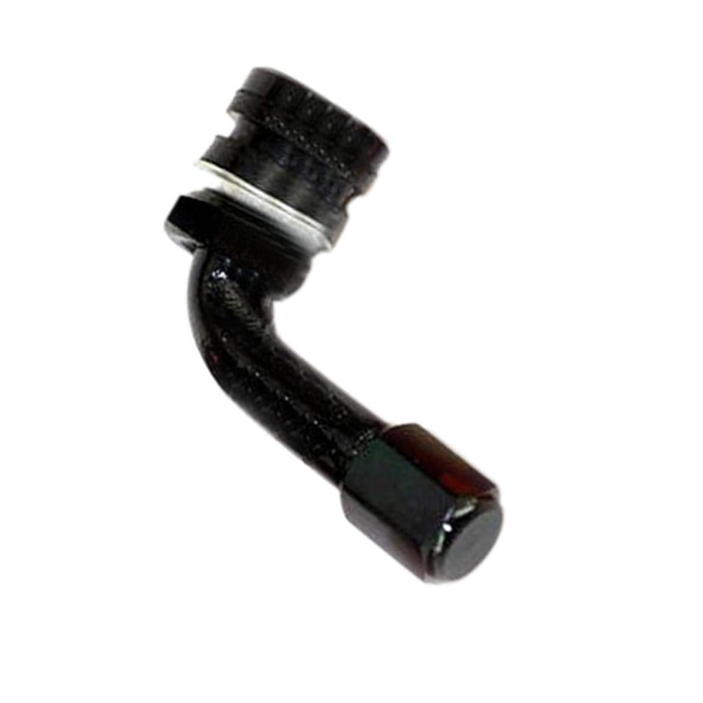 CNC Aluminum Motorcycle Rim Wheel Air Tyre Tire Valve Stem Black/Gold