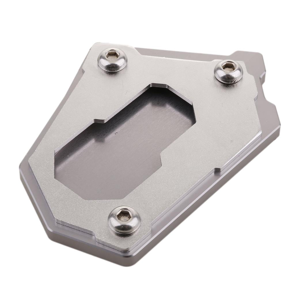 Motor Side Stand Enlarger Foot Plate Pad for  R1200GS LC 14-15 Grey