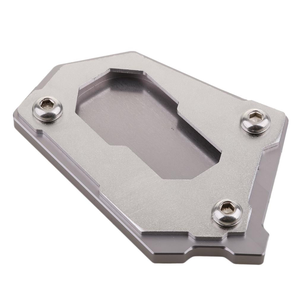 Motor Side Stand Enlarger Foot Plate Pad for  R1200GS LC 14-15 Grey