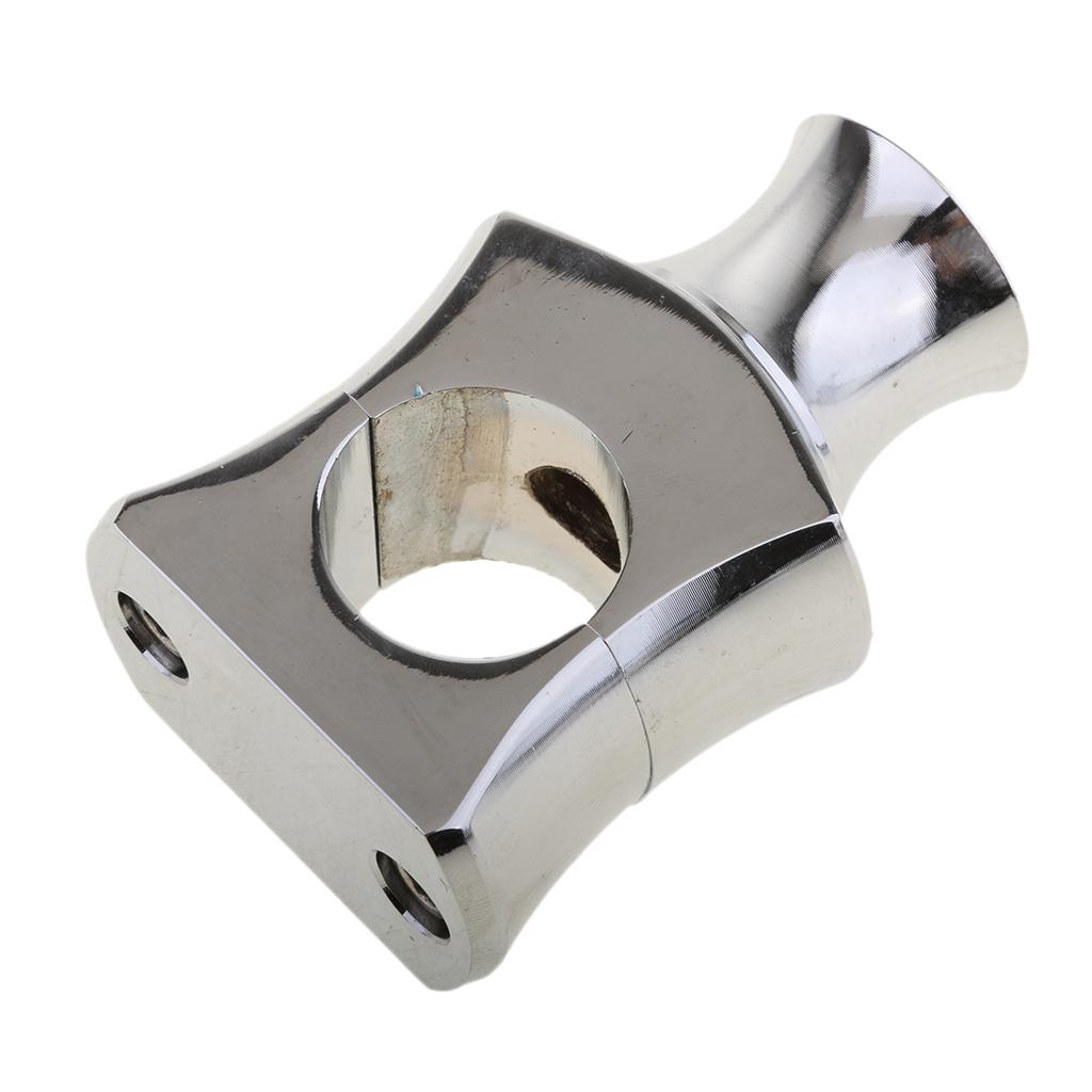 Chrome Universal Motorcycle Handle Bar Handlebar Riser Clamp Mount 25mm