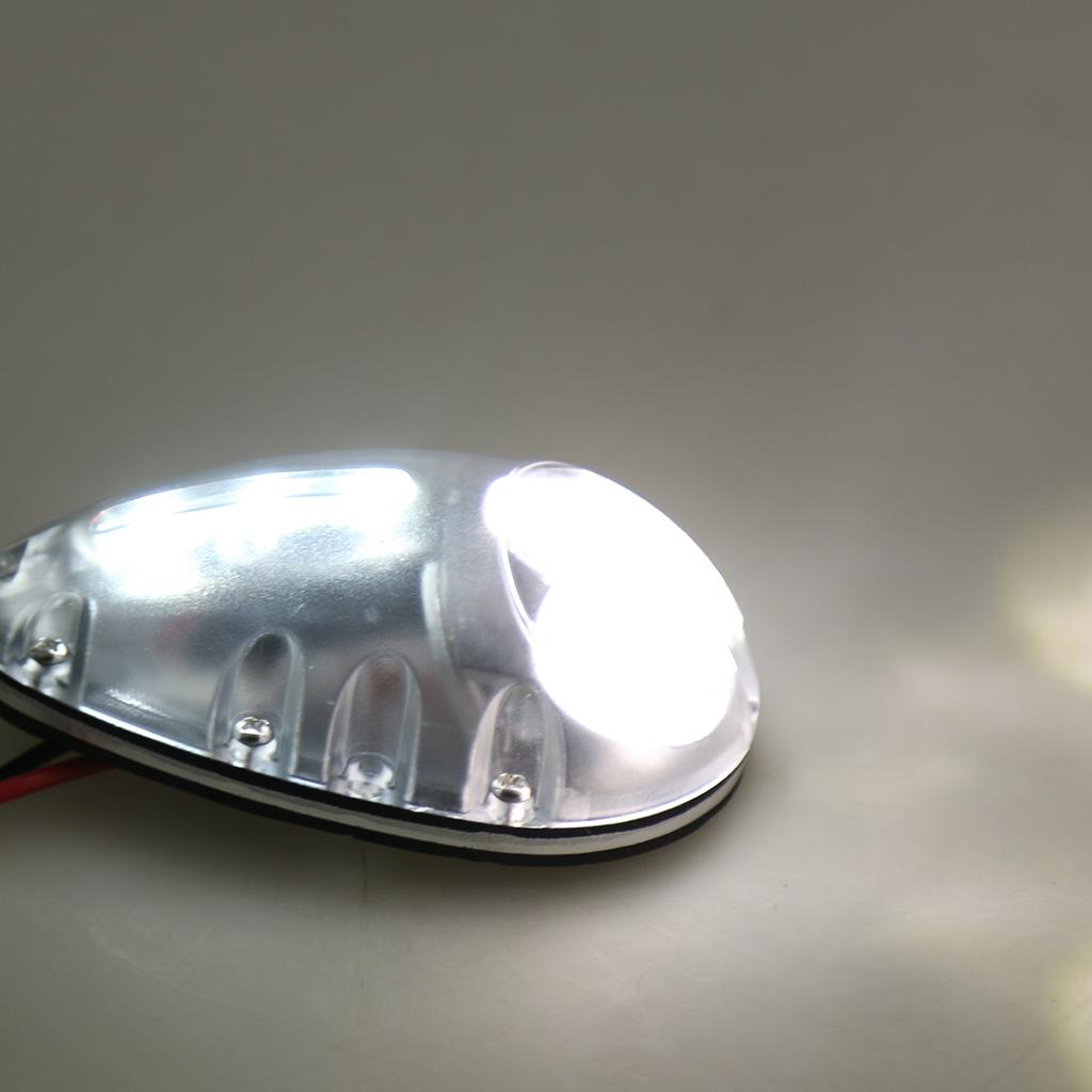 Stainless Steel LED Boat Marine Yacht Bow Docking Light Surface Mount