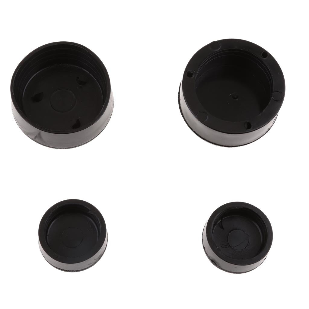 Black Motorcycle Fairing Rubber Frame Plugs for 2004-2007 Honda CBR 1000RR