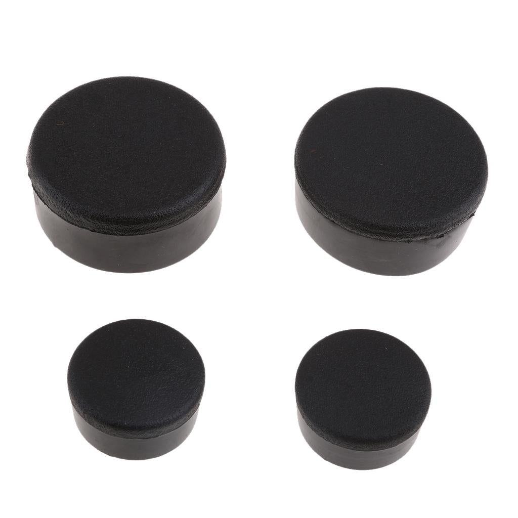 Black Motorcycle Fairing Rubber Frame Plugs for 2004-2007 Honda CBR 1000RR