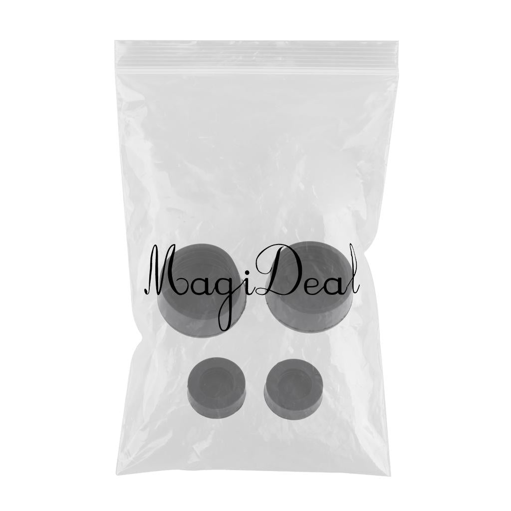 4pcs Black Motorcycle Fairing Rubber Frame Plugs for Yamaha YZF R6 2006-2015