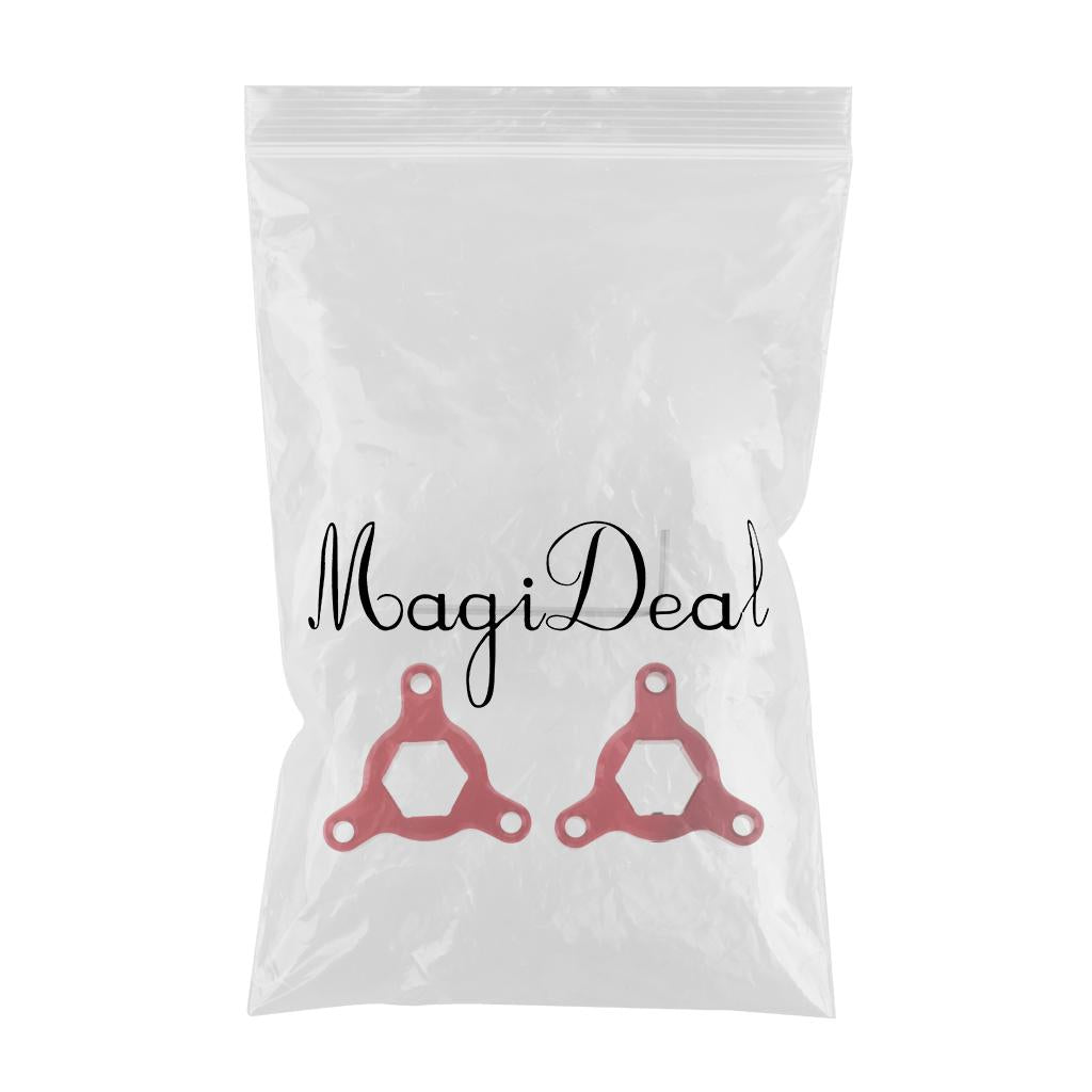  CNC Aluminum Motorcycle Front Suspension Fork Preload Adjusters 19mm Red