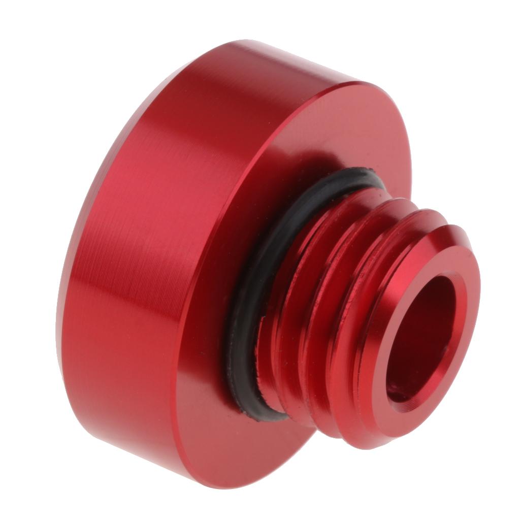 CNC Aluminum Engine Oil Filler Cap Screw Bolt for Kawasaki M20*2.5 Red