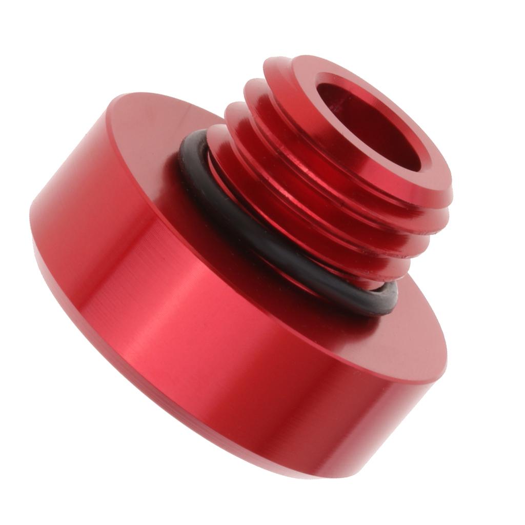 CNC Aluminum Engine Oil Filler Cap Screw Bolt for Kawasaki M20*2.5 Red