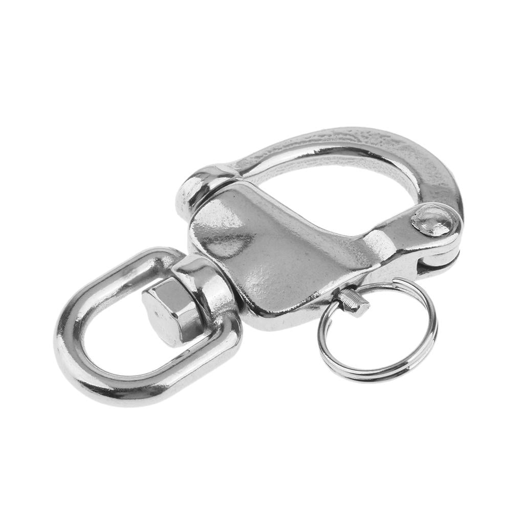 316 Stainless Steel Swivel Snap Shackle for Boat Marine Yacht Sailing 68mm
