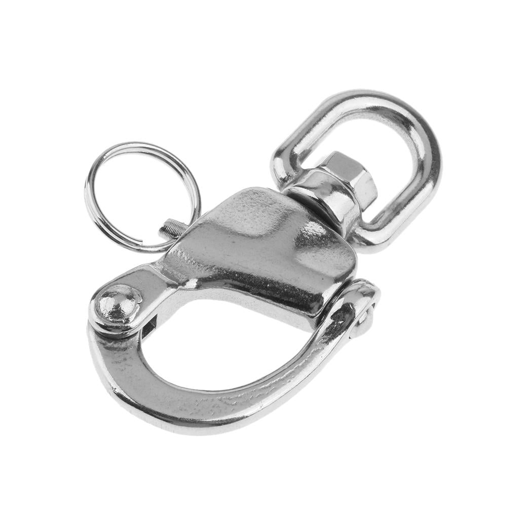 316 Stainless Steel Swivel Snap Shackle for Boat Marine Yacht Sailing 68mm