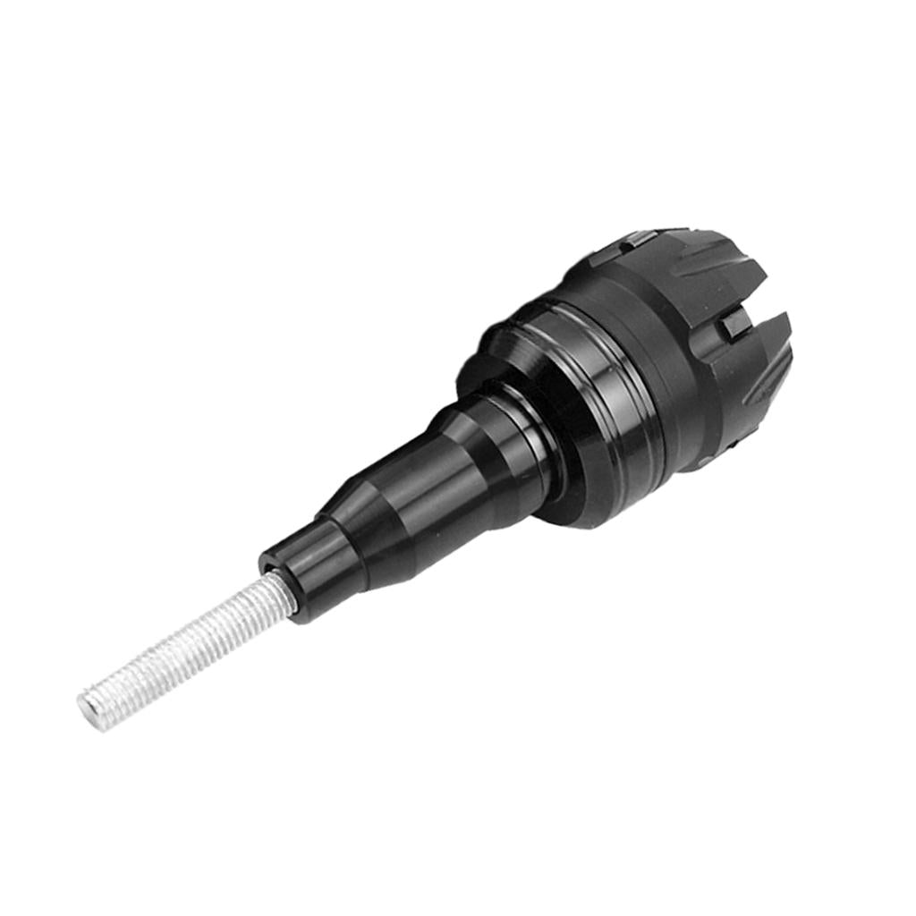 Motorcycle CNC Aluminum Alloy Engine Protection Against Collider Black