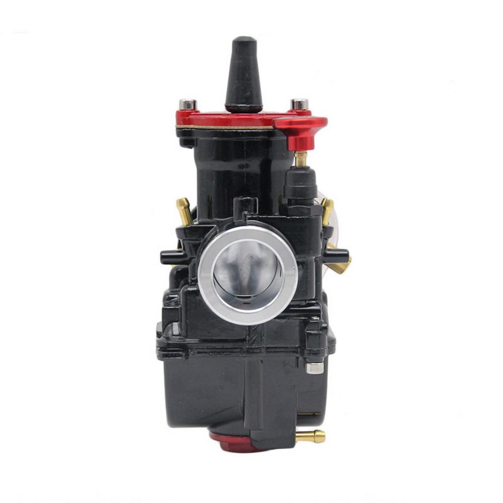 Universal 24mm 100-350cc ATV Carburetor With Nozzles for PWK Black