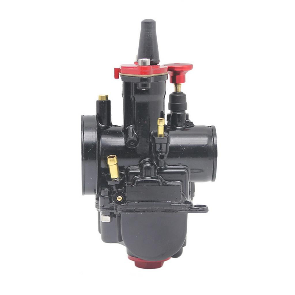 Universal 24mm 100-350cc ATV Carburetor With Nozzles for PWK Black