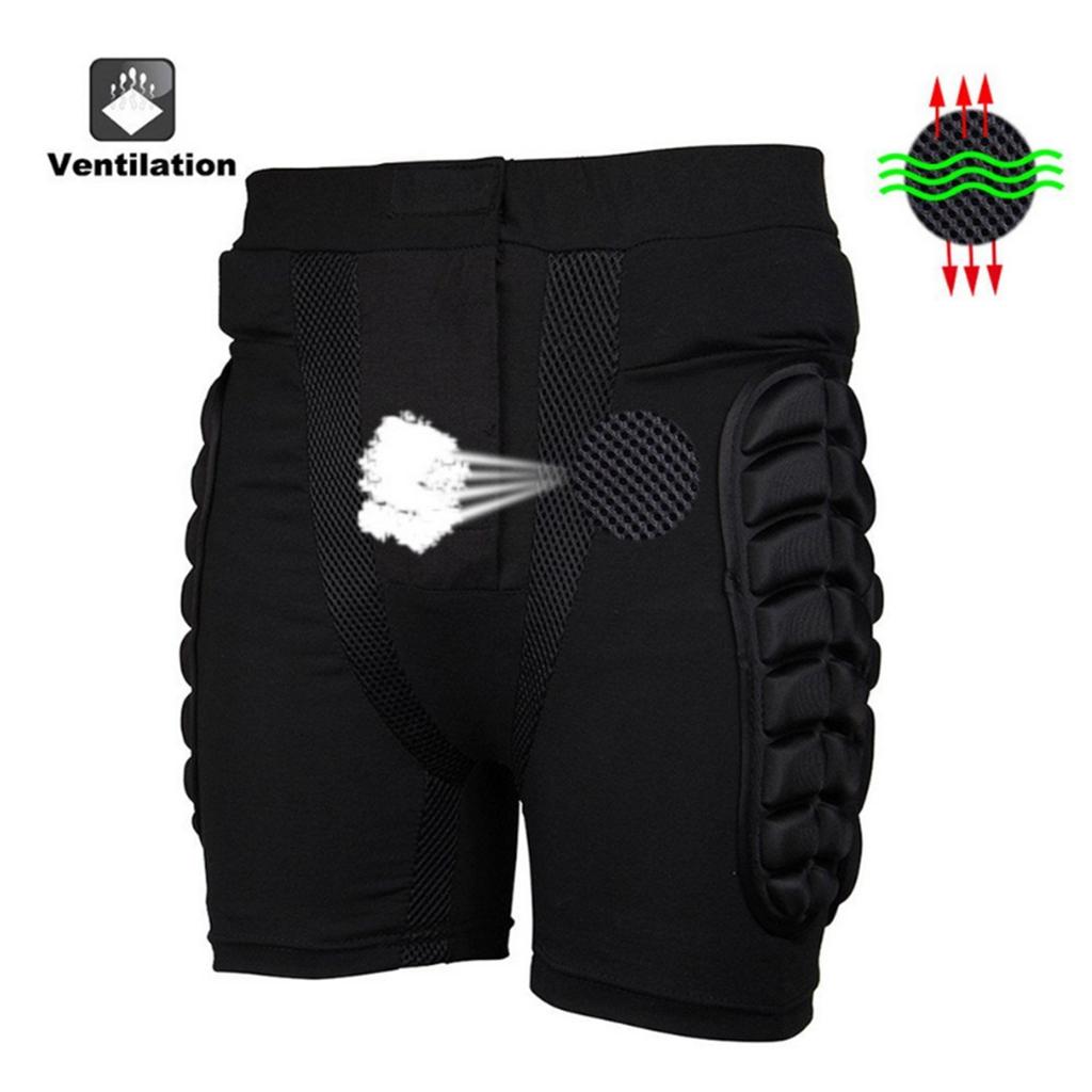 Motorcycle Motocross Riding Snowboard Skiing Hip Butt Protective Pants XXXL