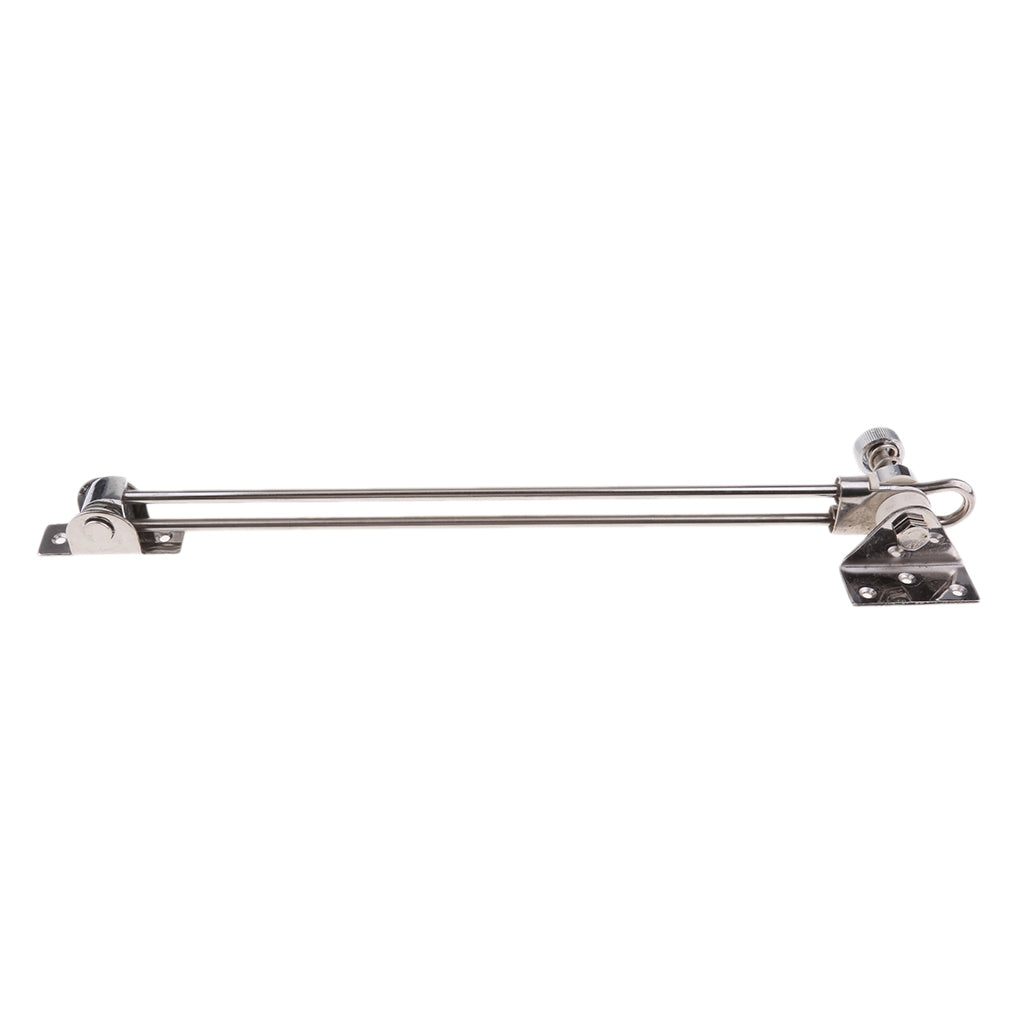Marine Boat Hatch/Window Adjuster and Stay Support Silver 15inch