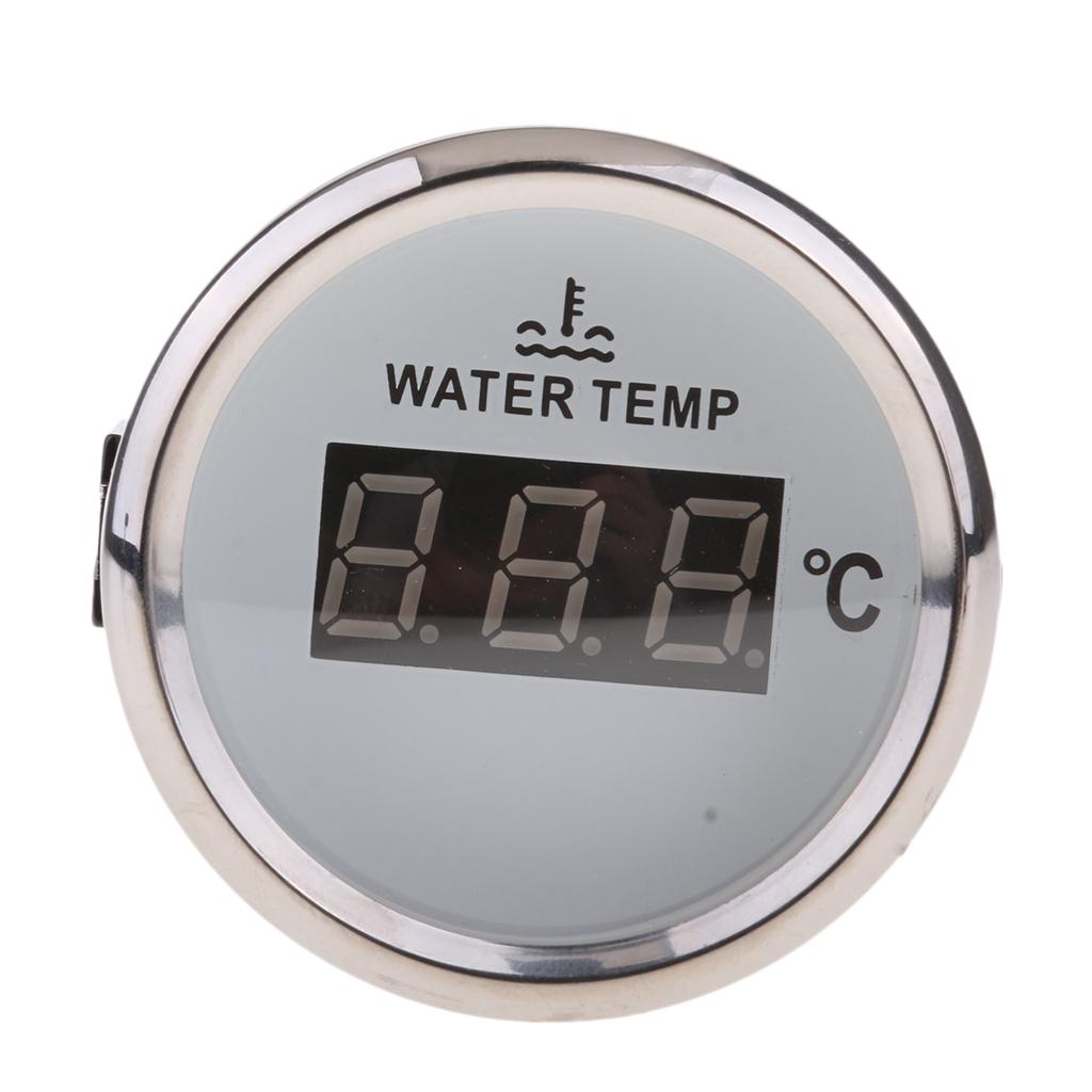 2 52mm Car Auto Water Temp Gauge -20-120 Celsius Degree 810-00131"