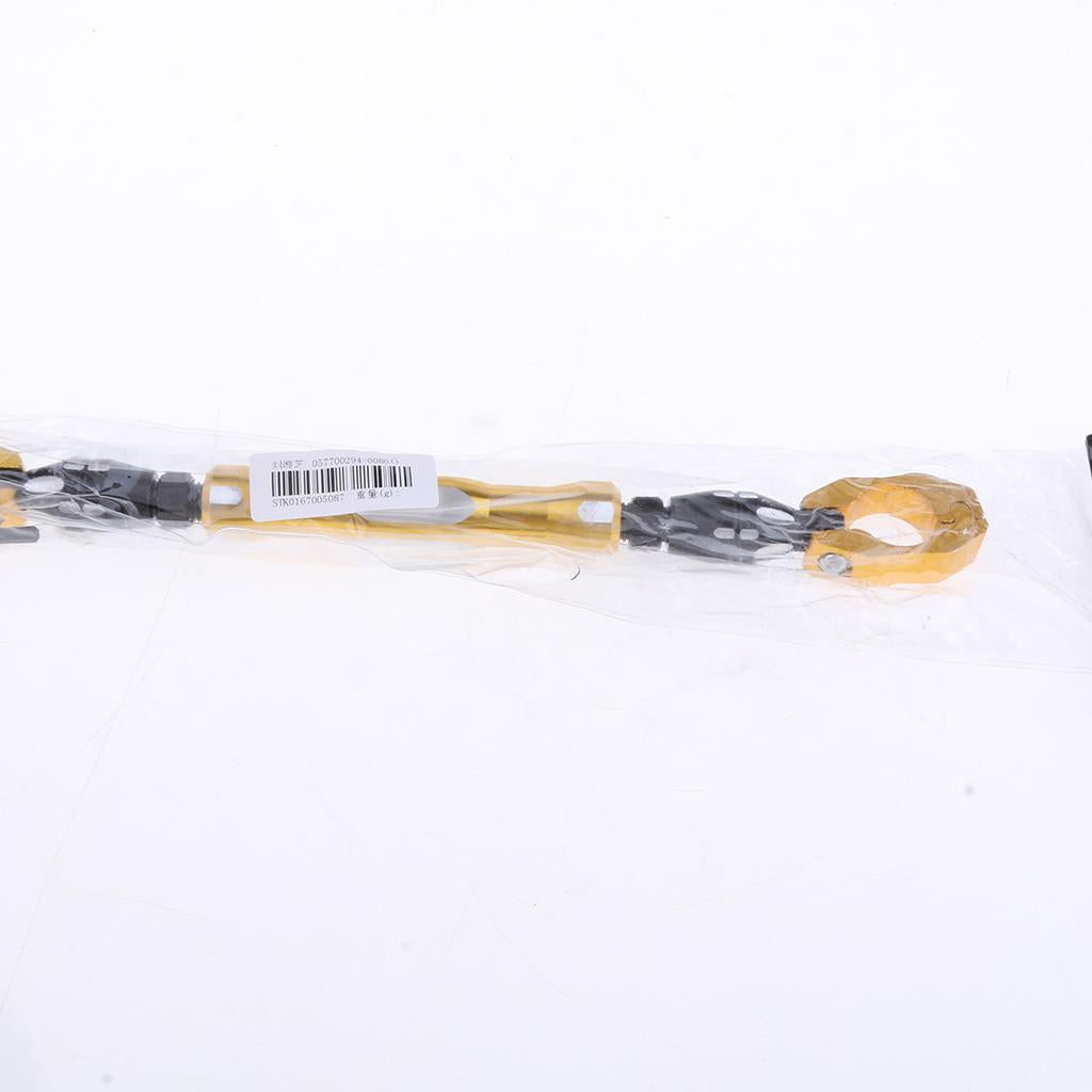Adjustable Motorcycle Balance Cross 7/8" Handlebar Strength Lever Bar Gold