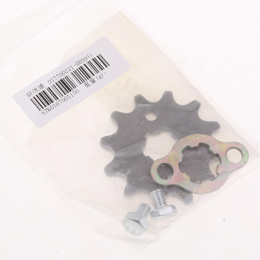 4xTooth Front Engine Sprocket for SDG 110cc 125cc Dirt Bike ATV 420-12T-17mm