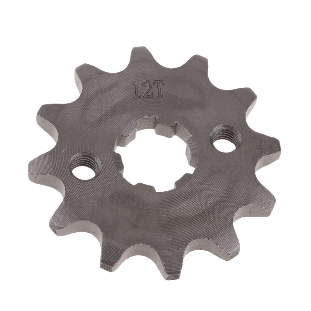 2xTooth Front Engine Sprocket for SDG 110cc 125cc Dirt Bike ATV 420-12T-17mm