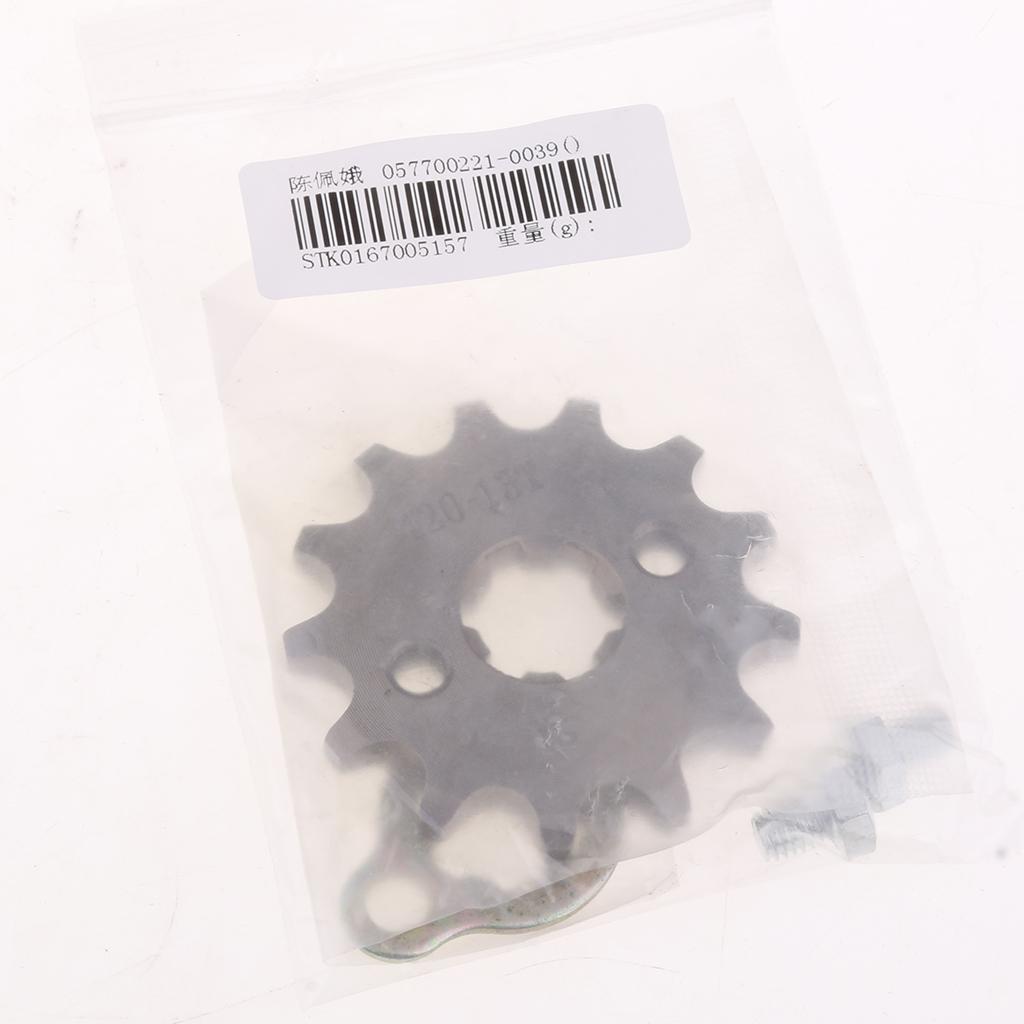 3xTooth Front Engine Sprocket for SDG 110cc 125cc Dirt Bike ATV 420-13T-17mm