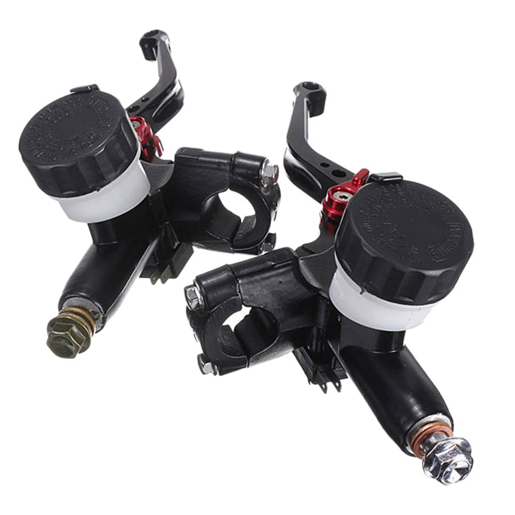 7/8" Universal Motorcycle CNC Hydraulic Brake Master Cylinder Clutch Lever