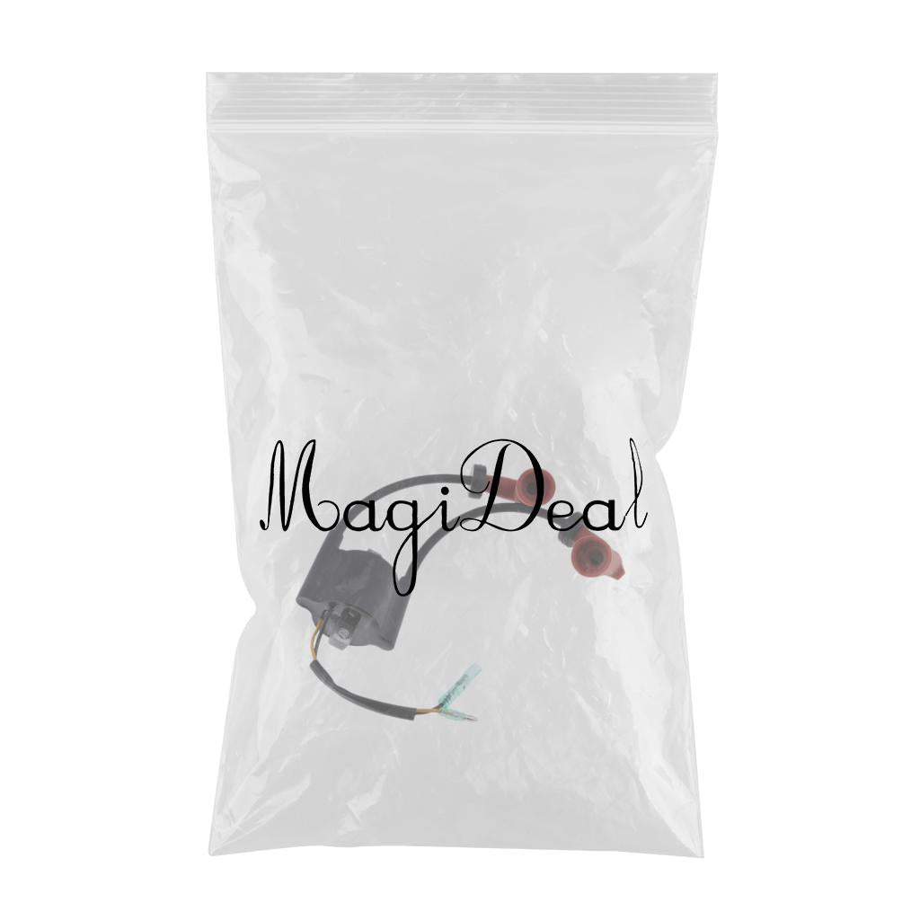 Motorcycle Ignition Coil Assy for Yamaha 2 Stroke 15 HP 6B4 Outboard Engine