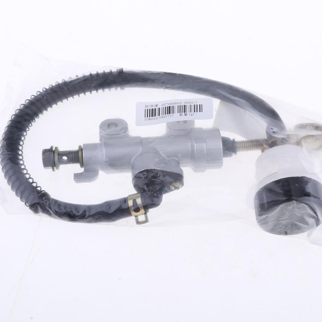 Motorcycle Dirt Quad Pit Bike ATV Rear Foot Break Master Cylinder Reservoir