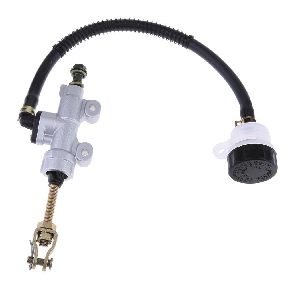 Motorcycle Dirt Quad Pit Bike ATV Rear Foot Break Master Cylinder Reservoir