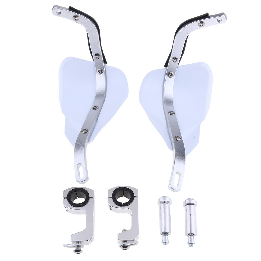 Hand Guards Brush Bar For KTM Dirt Bike Motorcycle Protection 7/8" White