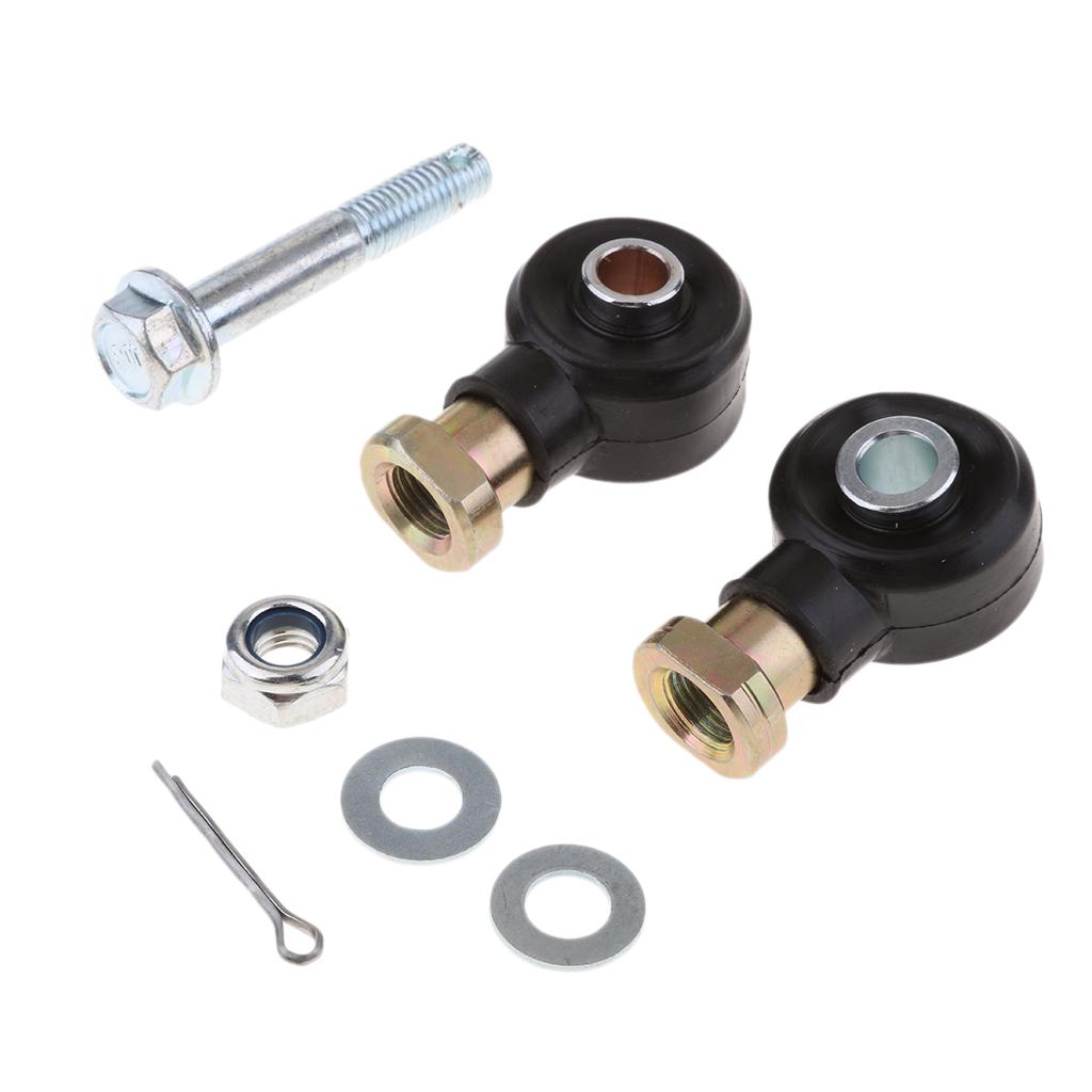 2 Pieces Heavy Duty Steering Tie Rod End Kits for Polaris ATV