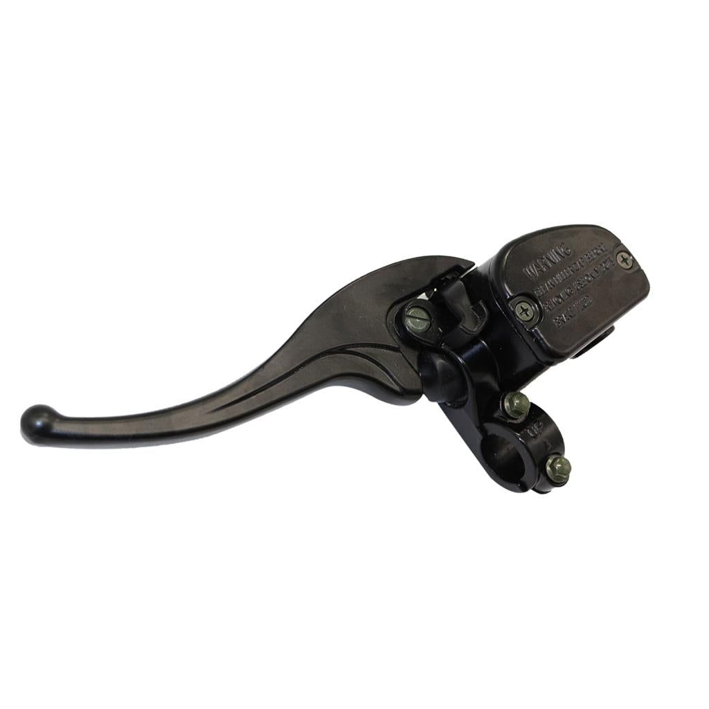 Black Motorcycle Front Left Brake Master Cylinder Clutch Reservoir Levers 