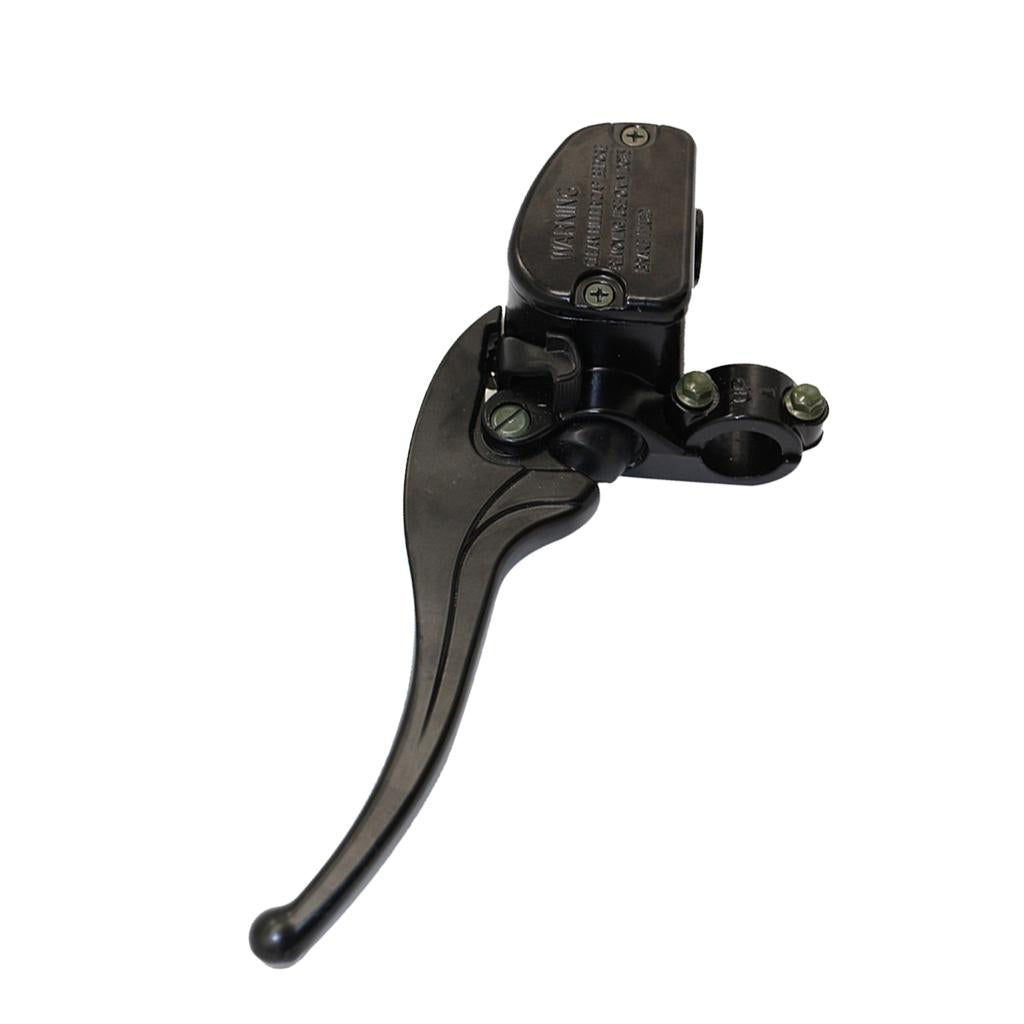 Black Motorcycle Front Left Brake Master Cylinder Clutch Reservoir Levers 