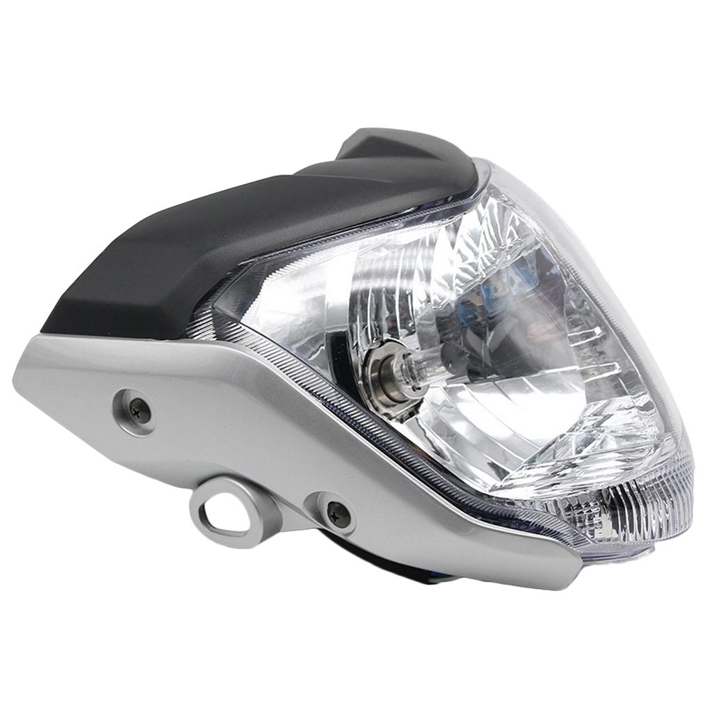 Motorcycle Headlight Headlamp Light for Yamaha FZ16 YS150 FZER150 Gray