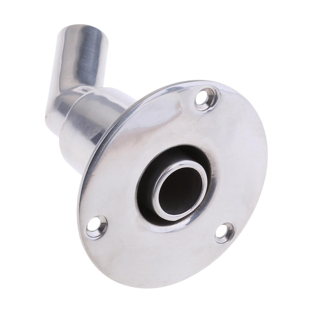 Boat Marine Stainless Steel 90 Degree Thru Hull Plumbing Fitting Hardware