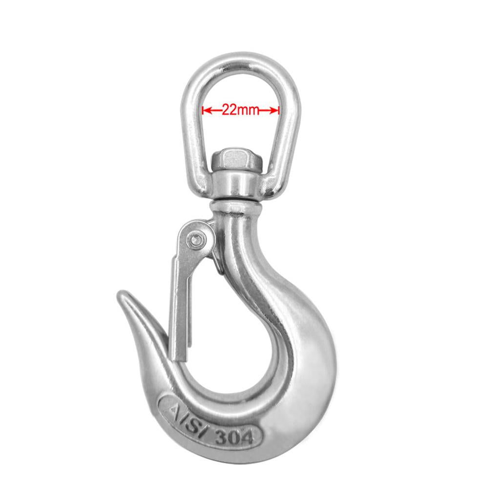 Stainless Steel Snap Swivel Shackle 113mm/4.45 Length -Sailboat Hardware"