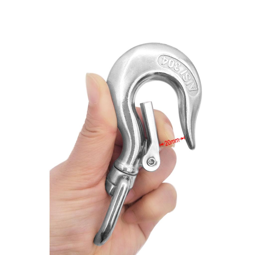 Stainless Steel Snap Swivel Shackle 113mm/4.45 Length -Sailboat Hardware"