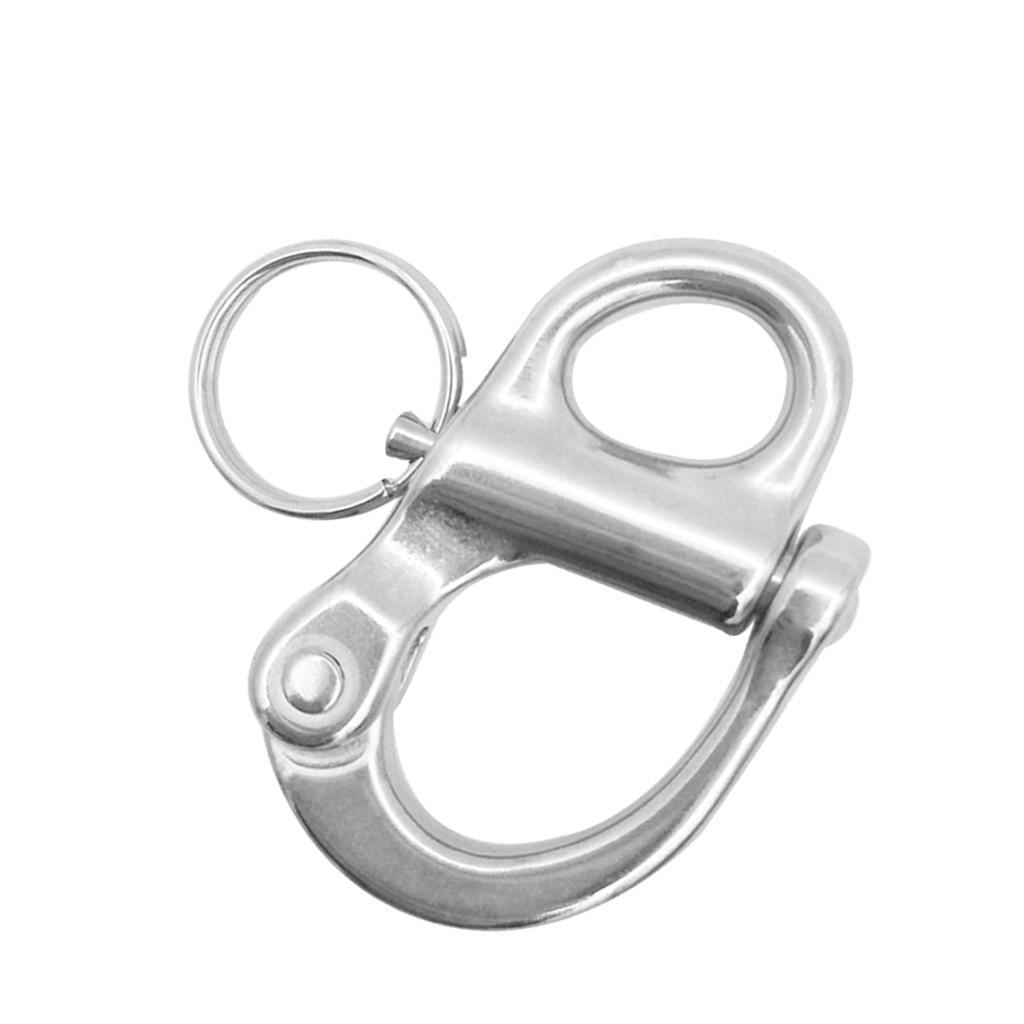 Stainless Steel Snap Swivel Shackle 51mm/2 Length -Sailboat Hardware "