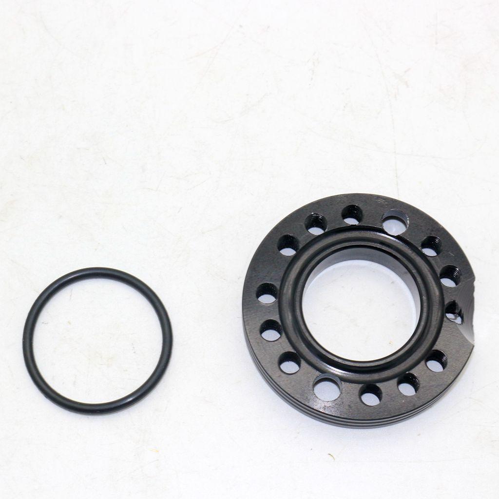 3x28mm Carburetor Intake Manifold Plate Adjuster for ATV Pit Dirt Bike Black
